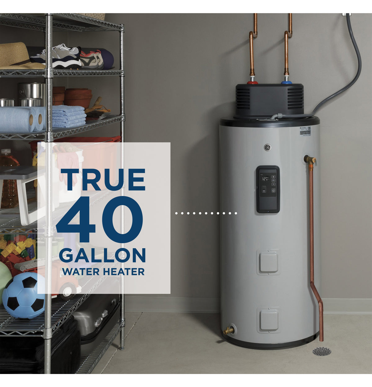 Smart 40 Gallon Electric Water Heater